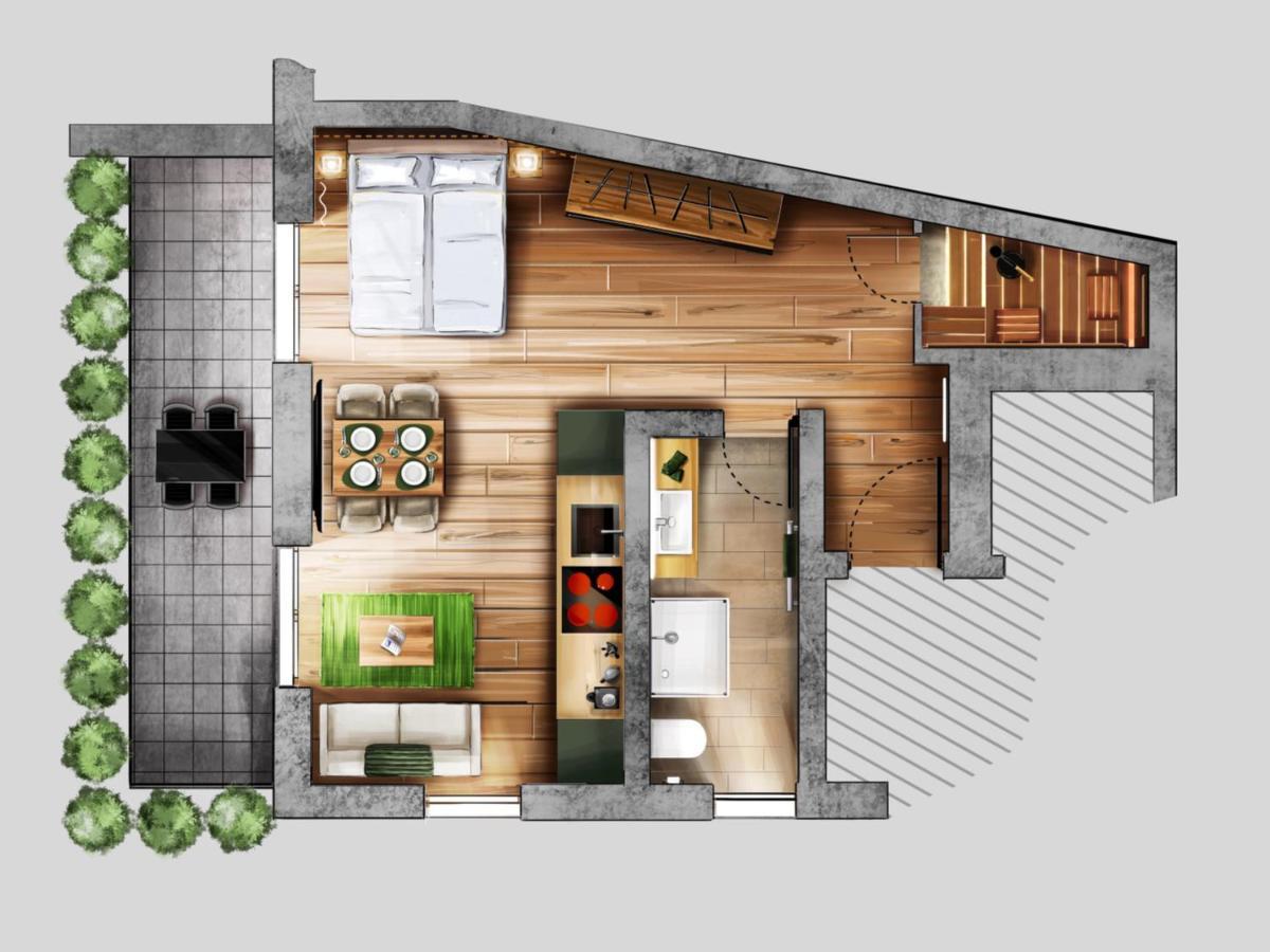Black Forest Luxury Apartment Waldglueck Mit Sauna Königsfeld im Schwarzwald Exterior foto